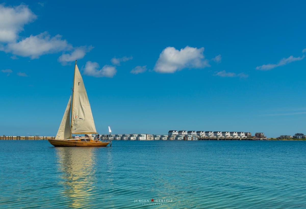 オルペニッツ Hafenliebe- Sauna, Steg, Hafenblick, Kamin, Terrasseヴィラ エクステリア 写真