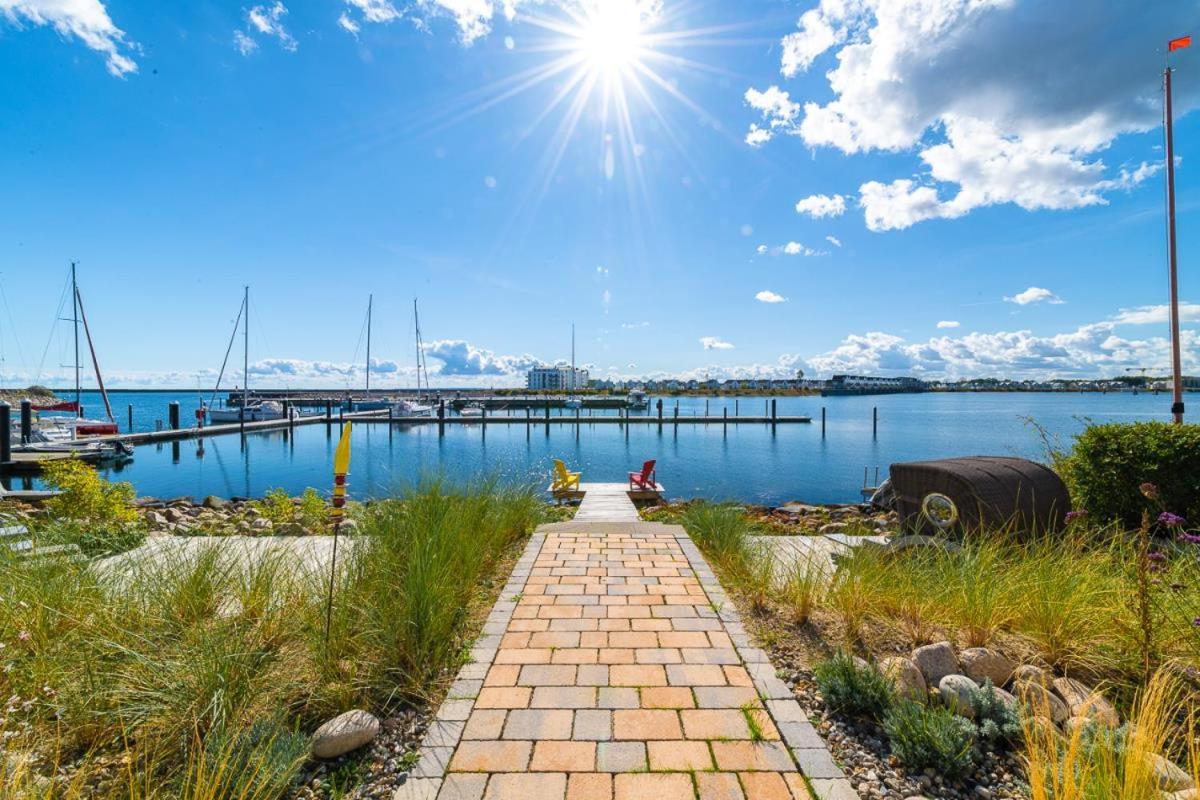 オルペニッツ Hafenliebe- Sauna, Steg, Hafenblick, Kamin, Terrasseヴィラ エクステリア 写真